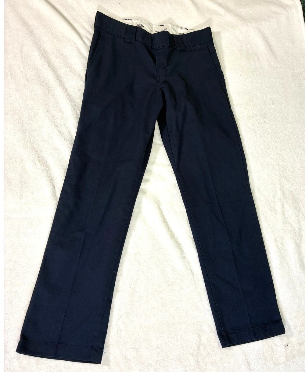 Dickies Flex Slim Taper Work Pants Navy 32x30